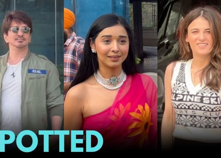 Radhika Madan, Tanya Mittal & Sajid Nadiadwala Spotted In Andheri