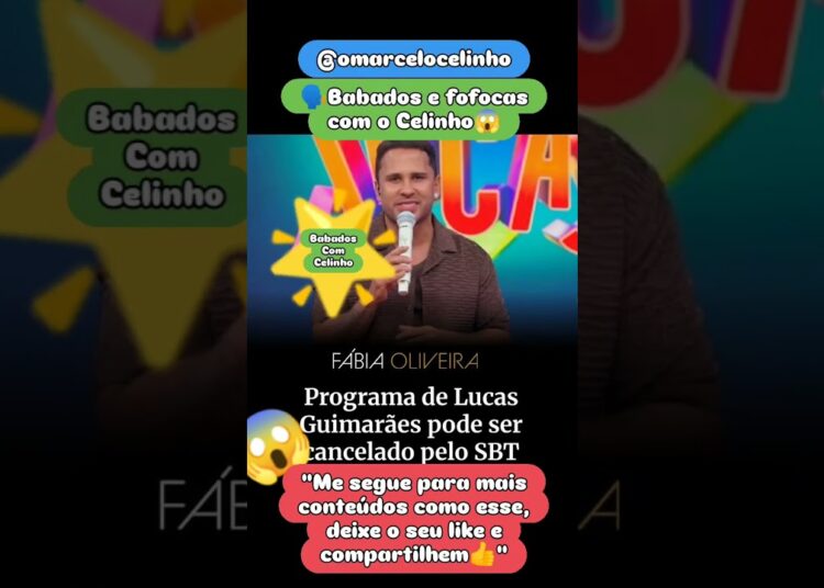 fofocas da boa🗣️ Lucas Guimarães vai perder o seu programa?😱 #babados #fofocas #sbt