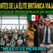 Estudiantes de la realeza británica visitan México y son tendencia por video en el aeropuerto.