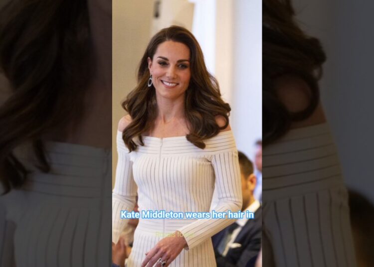 Kate Middleton Hair In A Braid#katemiddleton#royal#shorts#trending