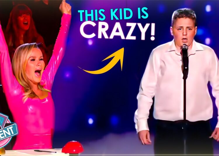 This Kid Hits VOCALS Not Even His Parents Imagined.. Insane Audition!