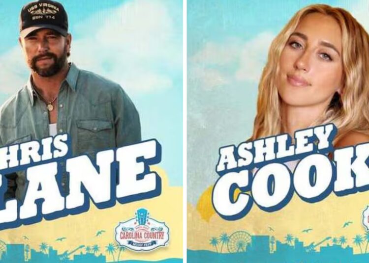 2 novos artistas adicionados à programação do Carolina Country Music Fest 2026