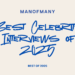 20 Best Celebrity Interviews of 2025