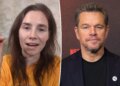 Amanda Knox dispara contra Matt Damon por cancelar comentários sobre cultura de prisão