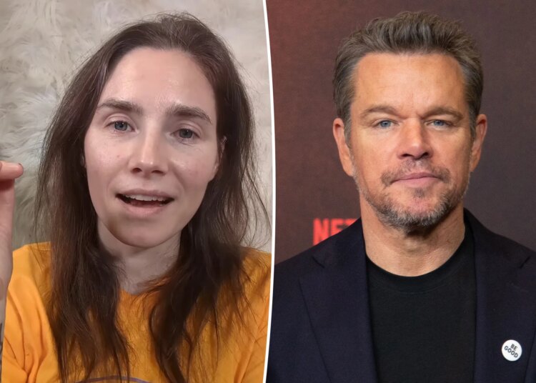 Amanda Knox dispara contra Matt Damon por cancelar comentários sobre cultura de prisão