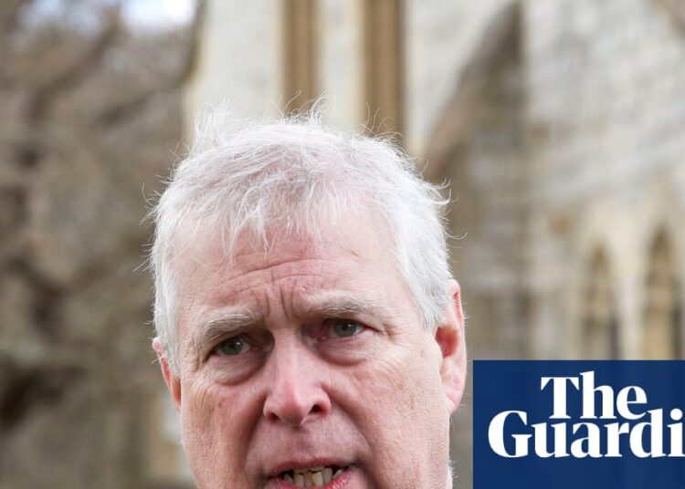 Andrew convidou Epstein para ir ao Palácio de Buckingham após a libertação de agressor sexual infantil, sugerem arquivos | Andrew Mountbatten-Windsor