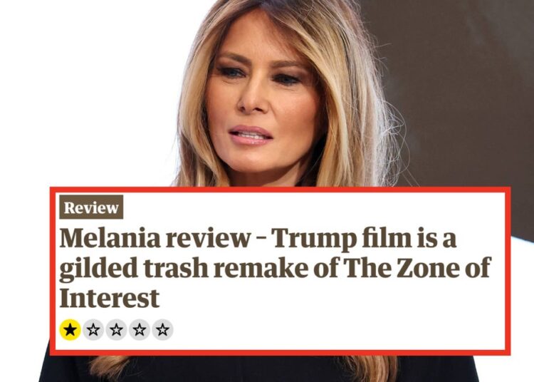 As críticas de “Melania” foram lançadas e são extremamente brutais