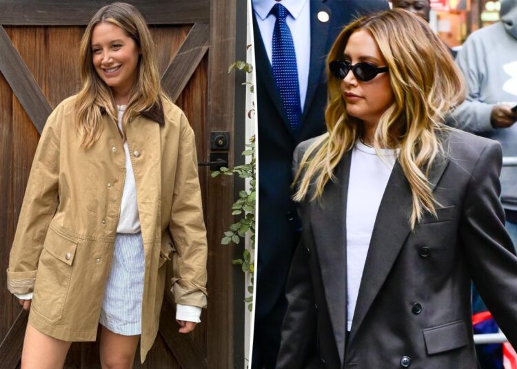 Ashley Tisdale faz tarefas sozinha depois de deixar o grupo de mães ‘tóxicas’
