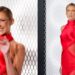 Bella Hadid se torna futurista em Schiaparelli na estreia de 'The Beauty'