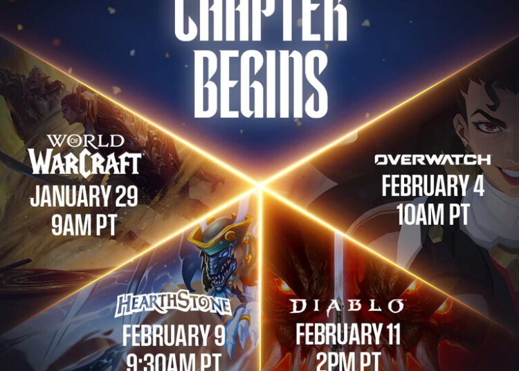 Blizzard Entertainment agenda vários showcases liderados por desenvolvedores