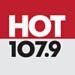 Logotipo 107.9 quente