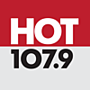 Logotipo 107.9 quente