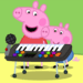 Capa de 'Diamonds' de Peppa Pig Rihanna no LP 'Peppa Pig Pop': videoclipe