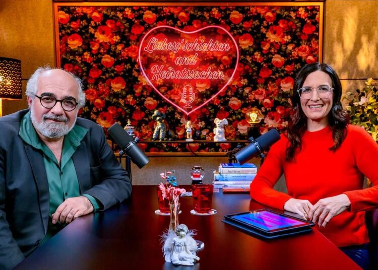 Celebridades compartilham histórias de suas vidas amorosas: novo podcast “Histórias de amor e assuntos de casamento”