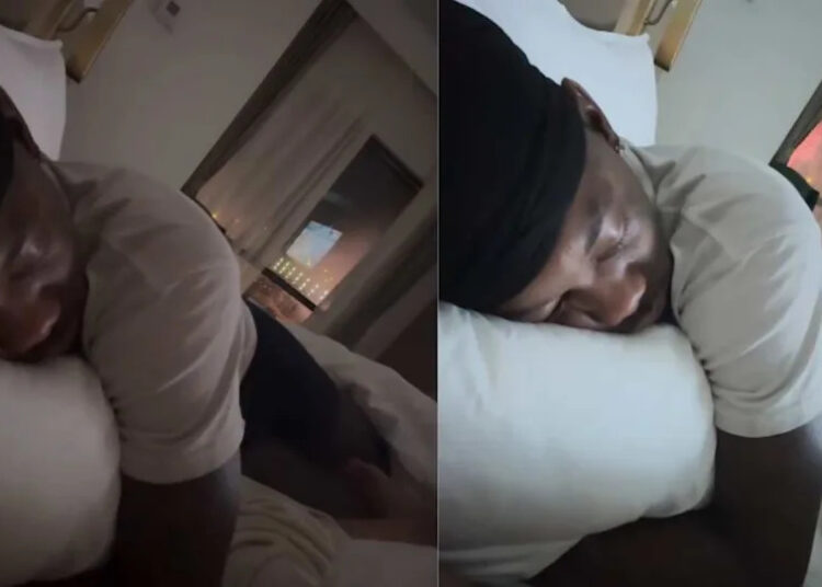 Celina Powell posta vídeo de Offset dormindo em sua cama, gerando buzz online