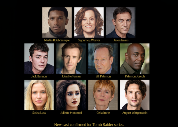 Elenco de 'Tomb Raider' na série Prime Video estrelada por Sophie Turner