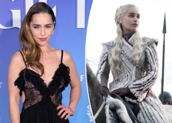 Emilia Clarke teve um 'colapso mental completo' após o fim de 'Game of Thrones'