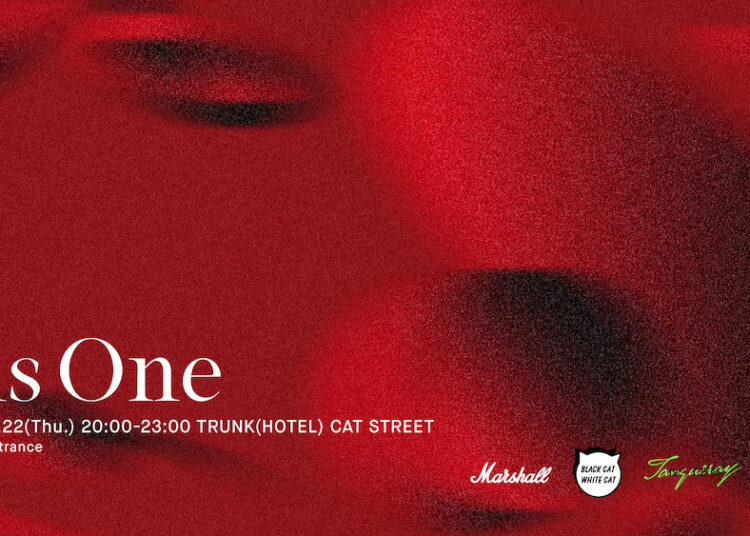 Evento gratuito de música ao vivo “As One Vol.2” retorna ao TRUNK(HOTEL) CAT STREET