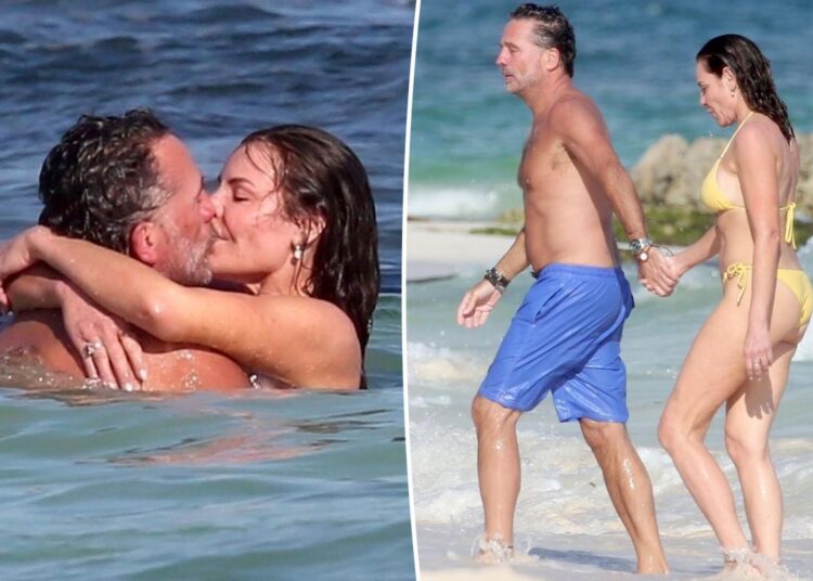 Férias cheias de PDAs de Luann de Lesseps em Cancún com o namorado