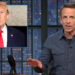 'Indefensável': Seth Meyers desmascara a hipocrisia mundial de Trump após tiroteio no ICE