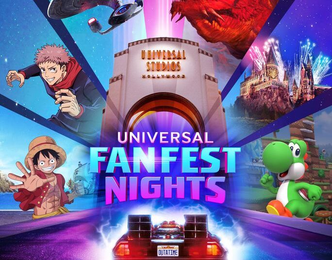 Ingressos à venda para as noites de Fan Fest do Universal Studios Hollywood