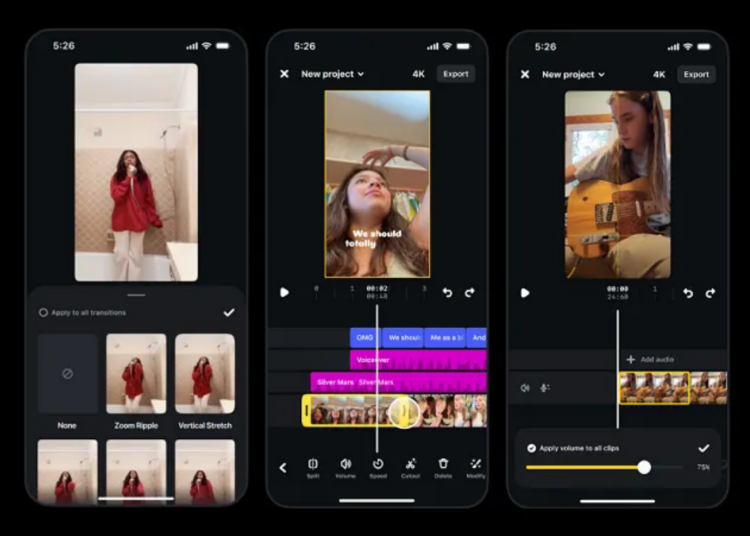 Instagram adiciona novas atualizações do aplicativo Edits
