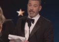 Jimmy Kimmel agradece a Trump no Critics Choice Awards