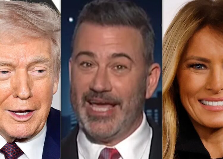 Jimmy Kimmel provoca Trump ao responder à pergunta 'mais suave' de Melania