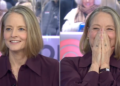 Jodie Foster ri do hilariante erro do programa ‘Today’