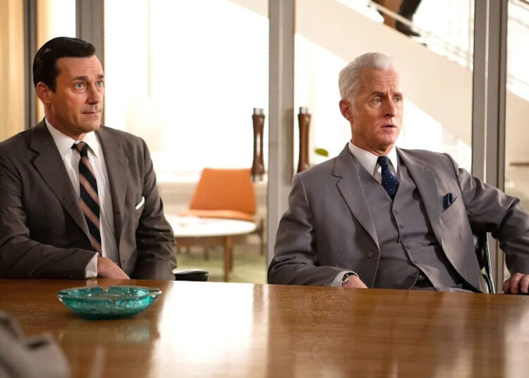 John Slattery explica como Jon Hamm, costar de “Mad Men”, o convenceu a colaborar em “Gail Daughtry and the Celebrity Sex Pass”