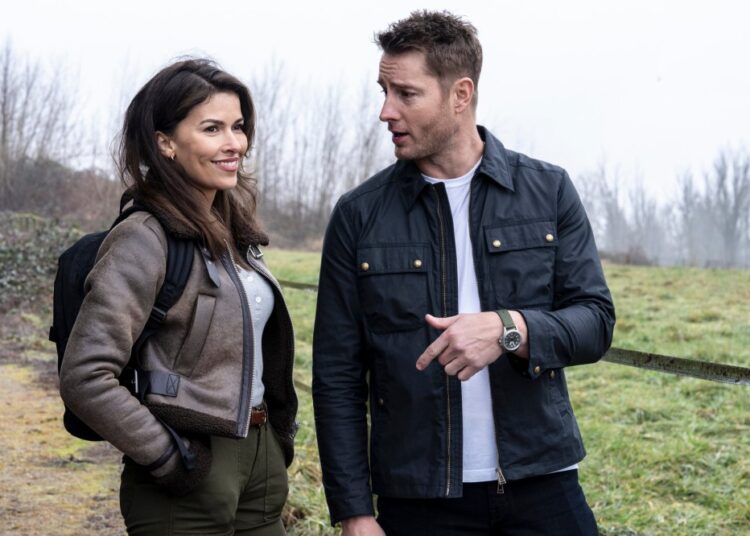 Justin Hartley é elogiado por 'Hot Wife' Sofia Pernas no Globo de Ouro