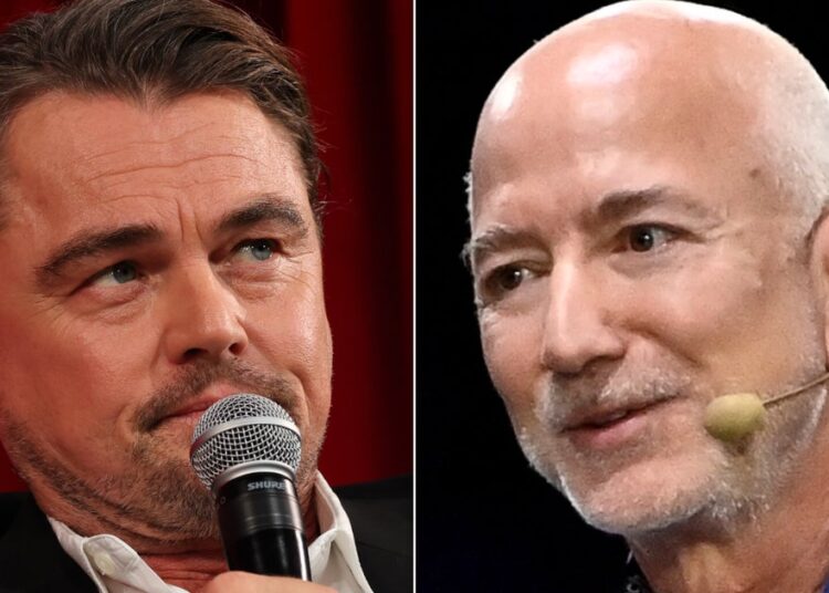 Leonardo DiCaprio zombou de férias com Jeff Bezos antes da premiação