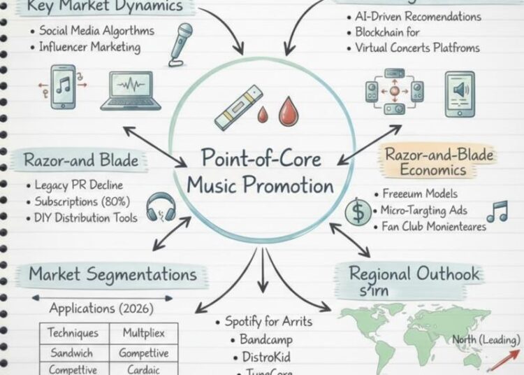 Mercado de ferramentas de promoção musical atinge novo recorde