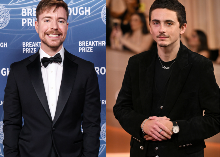 MrBeast acha que Timothée Chalamet decifrou o código da fama que a maioria das celebridades erram