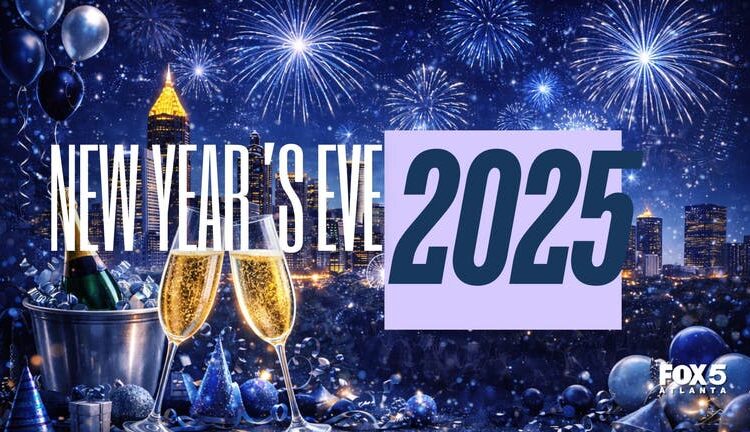 New Year’s Eve celebrations & events in metro Atlanta, North Georgia | 2025