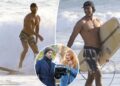 O despreocupado Justin Baldoni surfa na viagem de aniversário da Costa Rica, apesar da guerra legal de Blake Lively