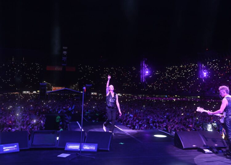 O novo filme ao vivo do Depeche Mode, ‘M’, está chegando à Netflix