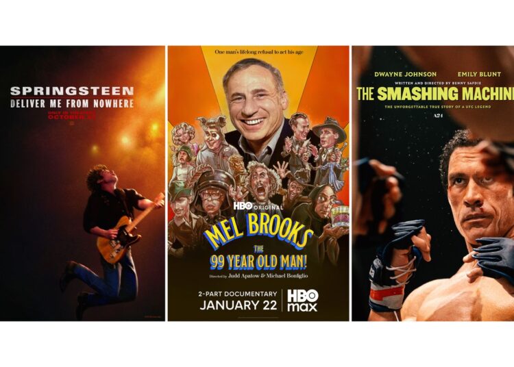 O que transmitir: 'The Smashing Machine', Louis Tomlinson, 'The Beauty' e cinebiografia de Bruce Springsteen