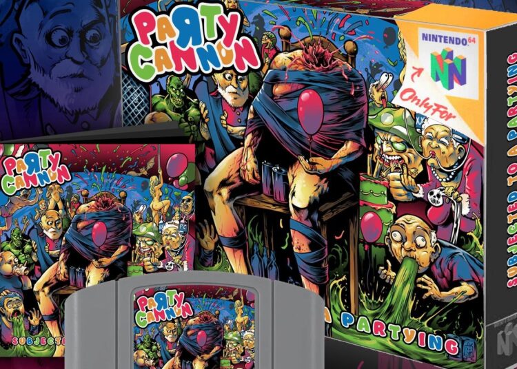 PARTY CANNON lançará seu novo EP em cartucho N64