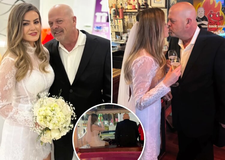 'Pawn Stars' Rick Harrison se casa em Las Vegas 2 anos após a morte do filho Adam