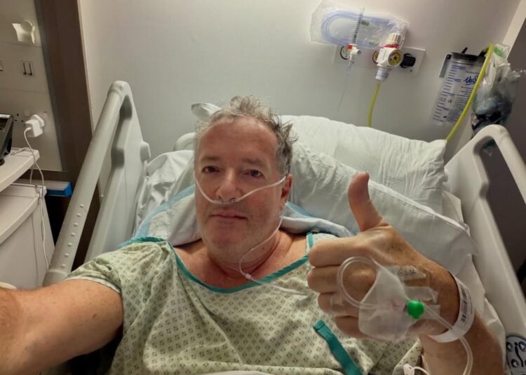 Piers Morgan esclarece se o álcool ‘estava envolvido’ em acidente e cirurgia de quadril