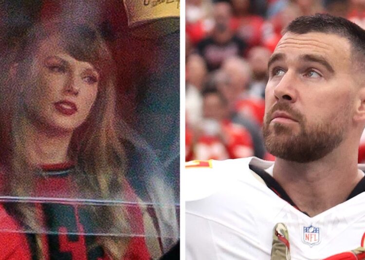 Por que Taylor Swift ainda não foi vista no jogo Chiefs-Raiders de Travis Kelce