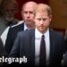 Príncipe Harry chega ao Reino Unido ‘confiante e pronto’ para julgamento no Tribunal Superior