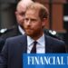 Príncipe Harry entra no banco das testemunhas no processo judicial de Londres contra a Associated Newspapers