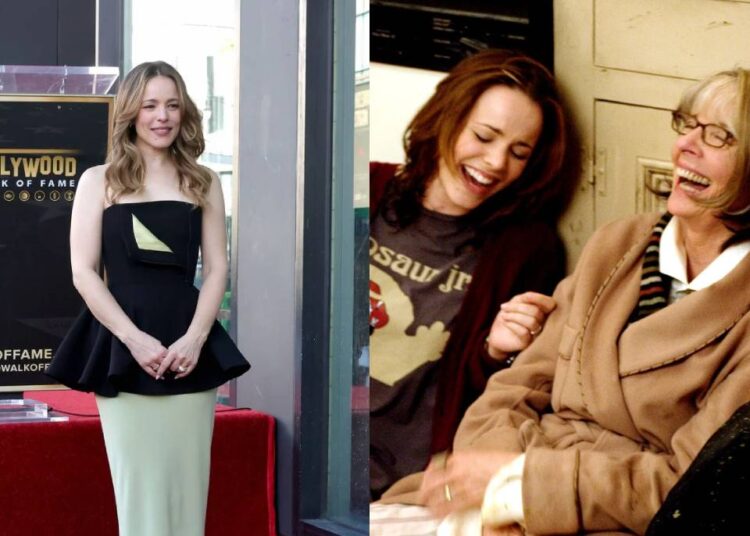 Rachel McAdams lembra da falecida Diane Keaton na cerimônia da Calçada da Fama
