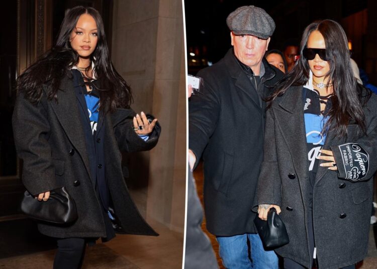 Rihanna bate palmas para o segurança que deixou a porta se fechar em vídeo viral