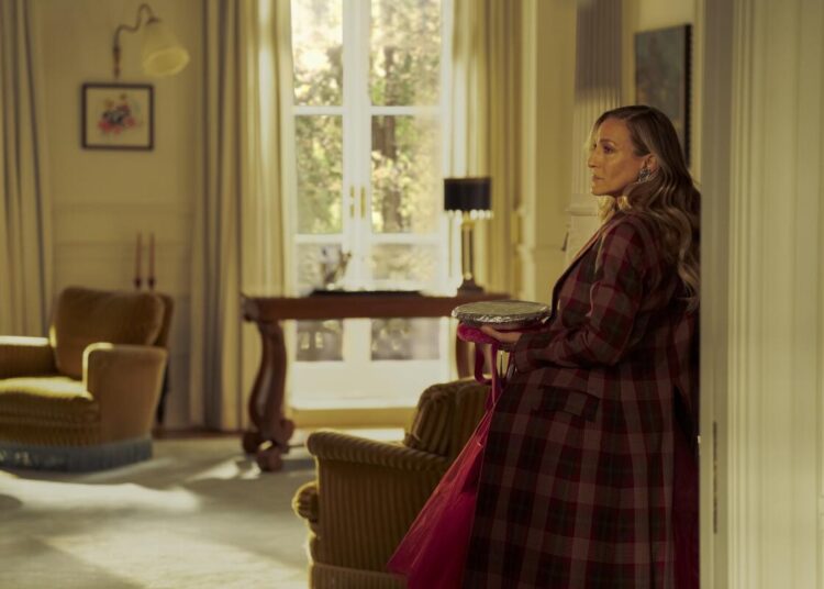 Sarah Jessica Parker em homenagem ao Globo de Ouro e final assim