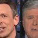 Seth Meyers palhaça Sean Hannity por transmitir este momento inesperado de protesto