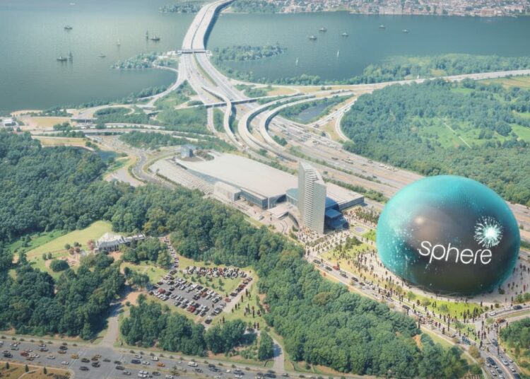 Sphere Entertainment confirma planos para um local Sphere de menor escala em Maryland