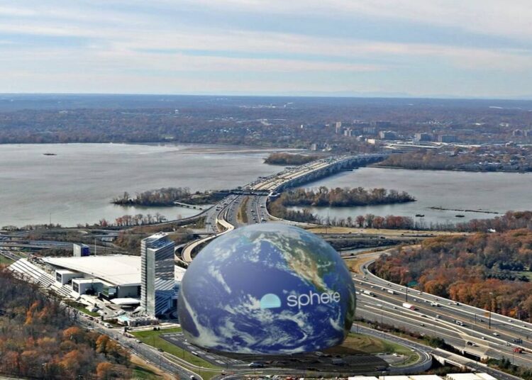 Sphere será construída perto de DC, anuncia empresa